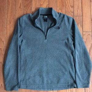 Men’s Gray The North Face Polar Fleece Sweatshirt